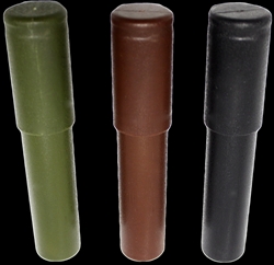 Black Plastic Cigar Tube - single cigar