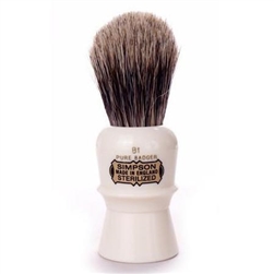 Simpson Shave Brush B1 Beaufort Pure Badger