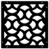 Casablanca Black 1/4" x 16" x 16" Wall Expressions