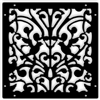 Ginger Dove Black 1/4" x 16" x 16" Wall Expressions