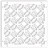 Moors Circles White 1/4" x 16" x 16" Wall Expressions