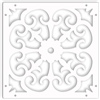 Roman White 1/4" x 16" x 16" Wall Expressions