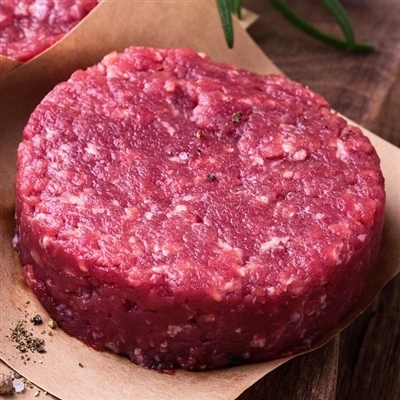 NEW ZEALAND RED DEER Burgers - 10 Lbs - 8 oz. Each Round