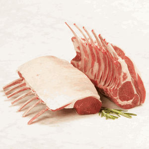 Rack of Lamb - Frenched - 7 to 8 Ribs - 2 Racks Per Pack - 14 to 16 oz Each