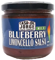 Blueberry Limoncello Salsa