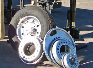 automatic wheel balancer