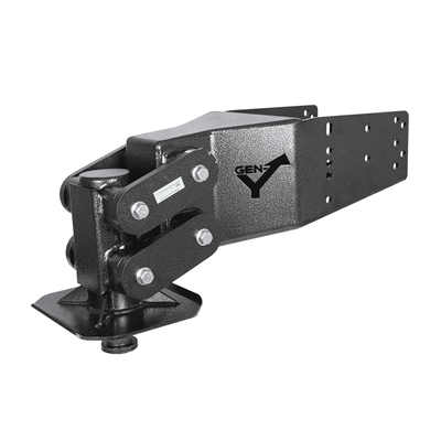 Gen-Y Hitch New Executive Torsion-Flex 5th wheel extended king pin hitch. 18,000 lb trailer capacity, 3,500 lb tongue weight.Â  For Lippert RV frames.