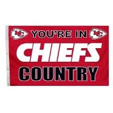 KANSAS CITY CHIEFTS 3FT X 5FT