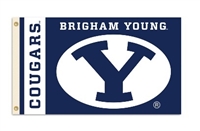 BRIGHAM YOUNG 3FT X 5FT