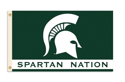 MICHIGAN STATE 3FT X 5FT