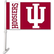 INDIANA CAR FLAG