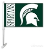 MICHIGAN STATE CAR FLAG