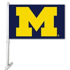 MICHIGAN CAR FLAG