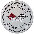 CORVETTE TIN SIGN