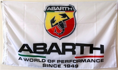 FIAT ABARTH 3FT X 5FT