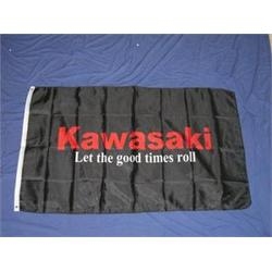 KAWASAKI-BIKE 3FT X 5FT