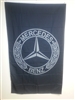 MERCEDES BENZ BLACK VERTICAL 5ft x 3ft