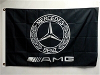 MERCEDES BENZ AMG 3FT X 5FT