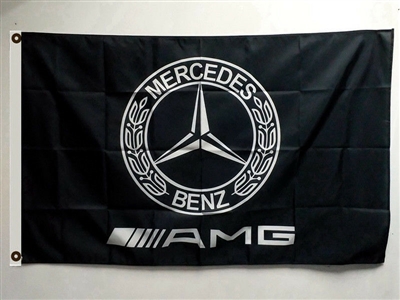 MERCEDES BENZ AMG 3FT X 5FT