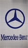 MERCEDES BENZ-VERTICAL 5ft x 3ft