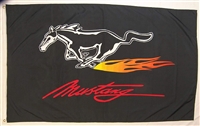 MUSTANG FORD 3ft x 5ft