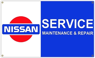 NISSAN SERVICE 3FT X 5FT