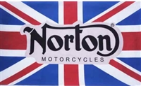 NORTON MOTORCYCLE 3FT X 5FT