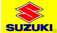 SUZUKI-BIKE 3FT X 5FT