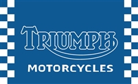 TRIUMPH-BIKE 3FT X 5FT