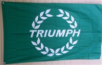 TRIUMPH GREEN 3FT X 5FT