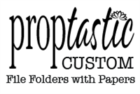 Custom Printed File Folders with Papers