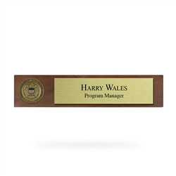 Desk Nameplate w/ Coin (FEMA)