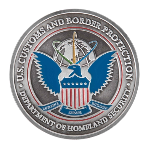 CBP Medallion - Nickel Silver