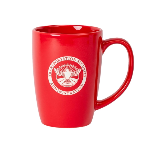 TSA Deep Etched Mug (Red)