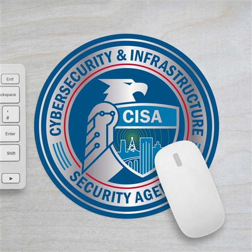 Challenge Coin Mouse Pad (CISA)