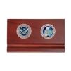 2 Coin Desk Pen Holder (CISA)