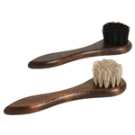 Executive Horsehair Polish Applicator Brush Set