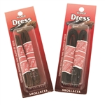 Dress Shoelaces - Waxed Round - 2 pair