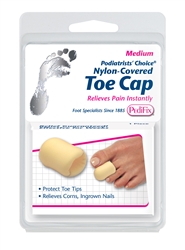 Podiatrists' Choice Nylon-Covered Toe Cap Product  - P34