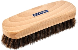 SAPHIR Natural Horsehair Brush 7 inch