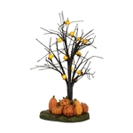 Halloween Lit Jack-O-Lantern Tree