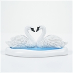 Department 56 Village White Christmas Swans