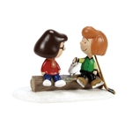 Peanuts Village Patty & Marcie Try On Skates