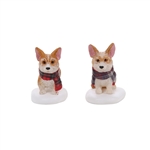 Department 56 Village Highland Corgis