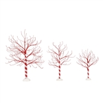 Department 56 Village Peppermint Twist Trees