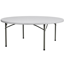 48" Plastic Folding Table