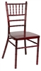 Mahgany Aluminum CHIAVARI CHAIRS-MIAMI