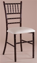 Wholesale Price for MahoganyChiavari Metal Chair w Free Cushion