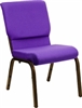18.5" Purple Chapel Chair