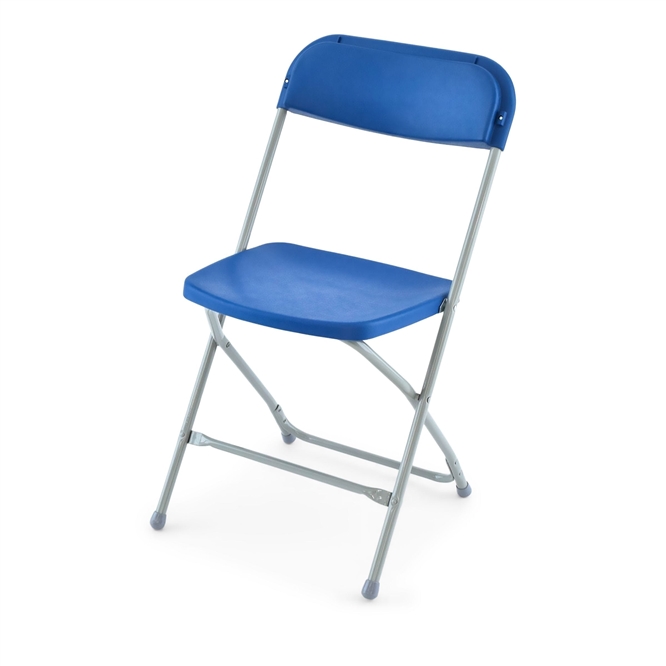 Free Shipping Cheap Prices Blue  Plastic Folding Chair
